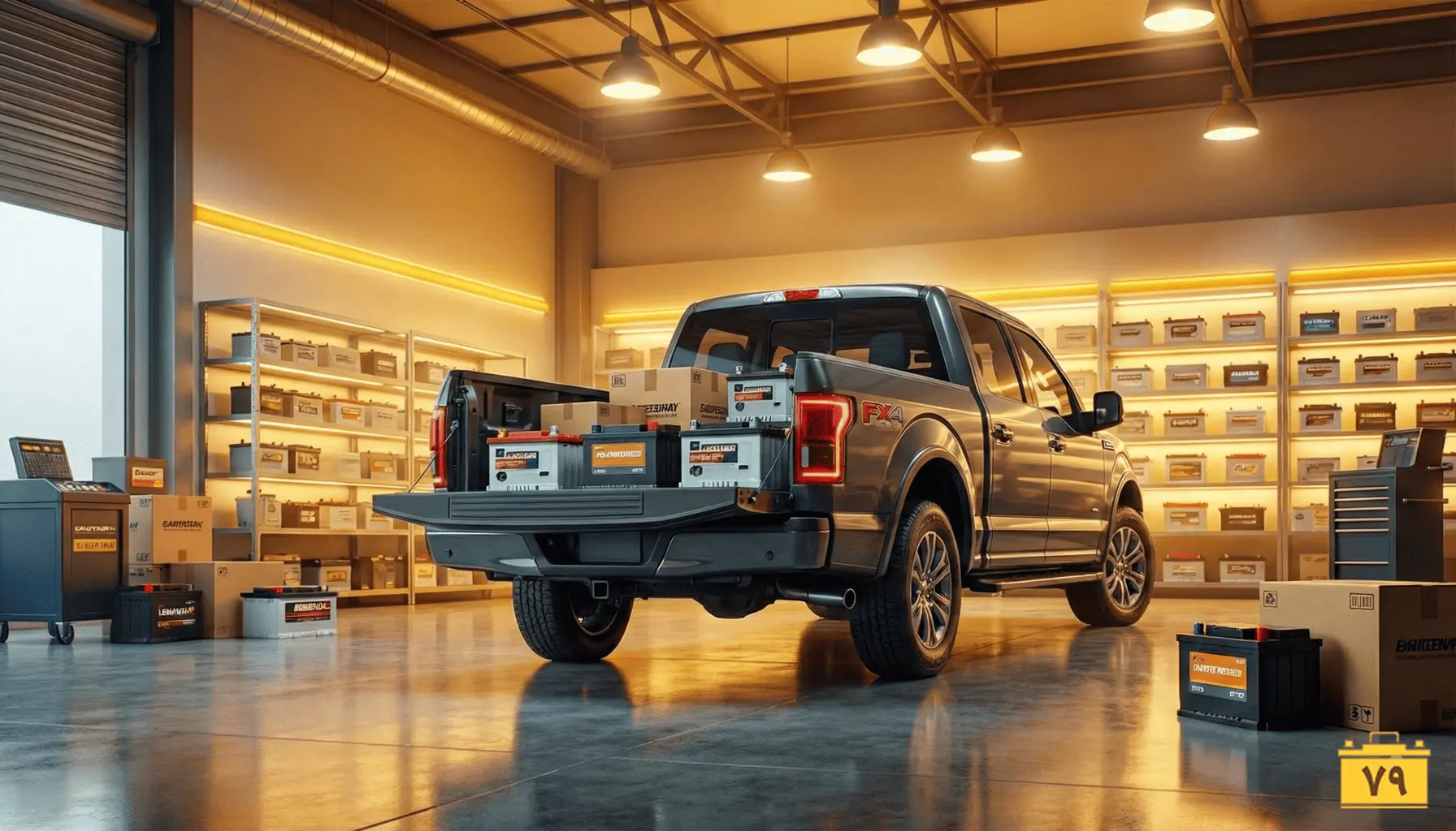 واحد امداد سیار نمایندگی جهت انتقال و تعویض باتری